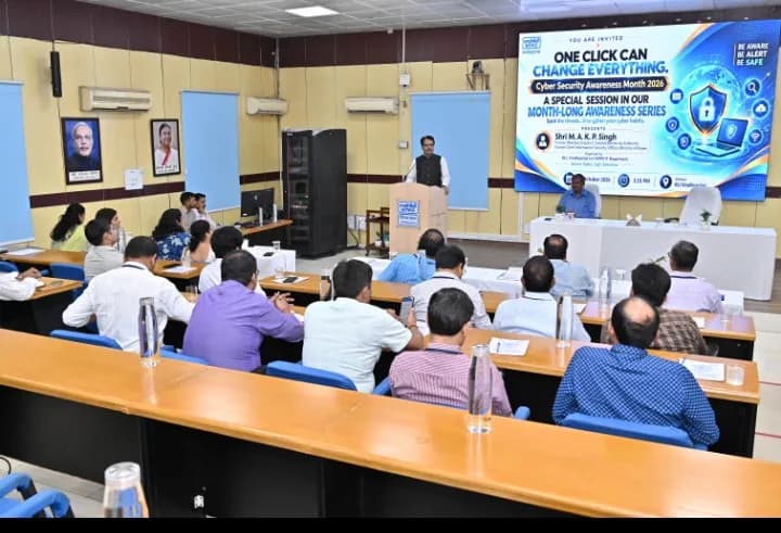 एनटीपीसी विंध्याचल में साइबर सुरक्षा एवं डिजिटल सतर्कता को सुदृढ़ करने की पहल