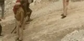 बिल्ली मारकुंडी खनन क्षेत्र स्थित एक पत्थर की खदान धंसने से कई मजदूरों की मौत व घायल होने की आशंका