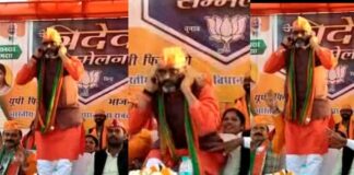 कान पकड़ कर उठक बैठक लगाने वाले सदर विधायक अब मोदी – योगी की टिप्पणी पर घिरे